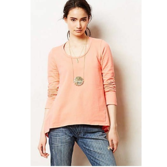 Anthropologie Tops - Sam & Lavi Anthropologie Peach Mix Made Top